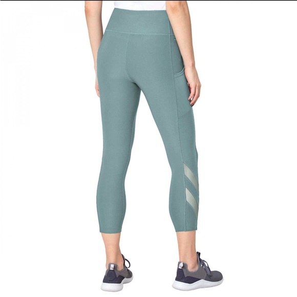 NWT Mondetta Ladies' Mesh Capri Leggings - Picture 2 of 6